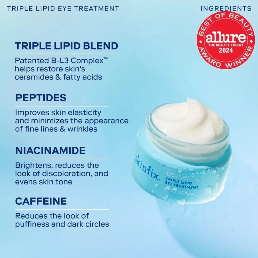 Barrier+ Triple Lipid & Collagen Eye Treatment by SkinFix